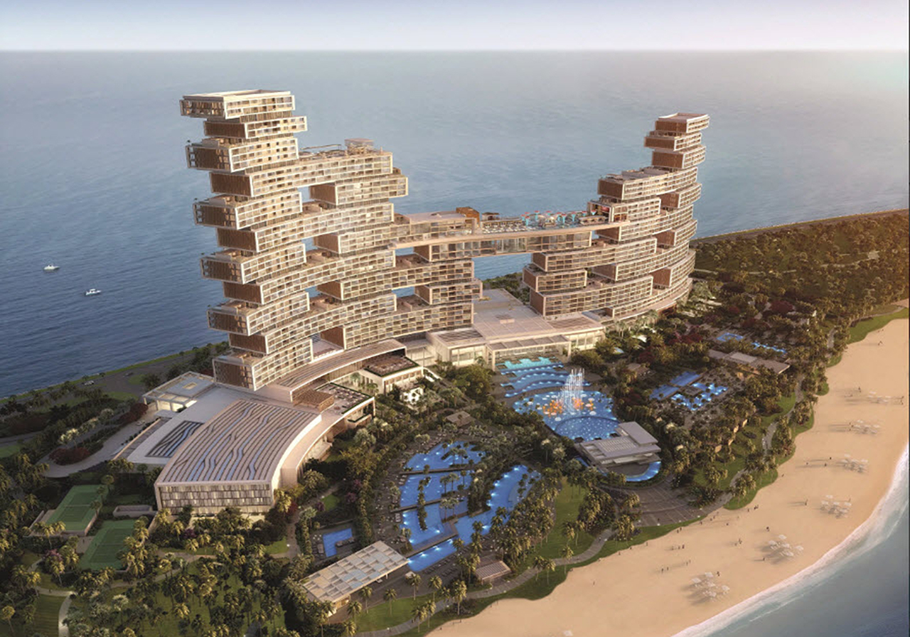 Dubai Hotel & Luxury residential atlantis